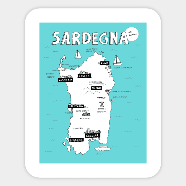 Viaggio in Sardegna Sticker by SolRossi